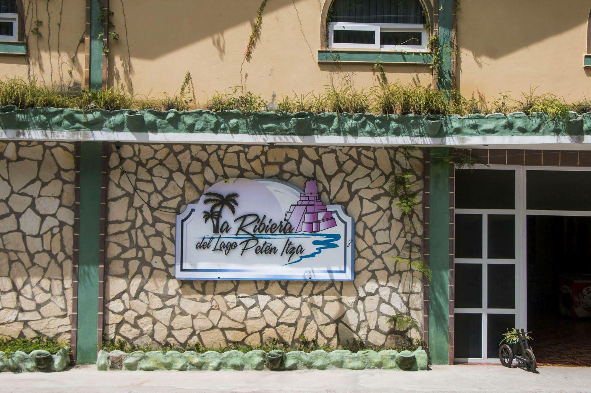 San Roman Hotel Ribiera Del Lago Peten Itza מראה חיצוני תמונה